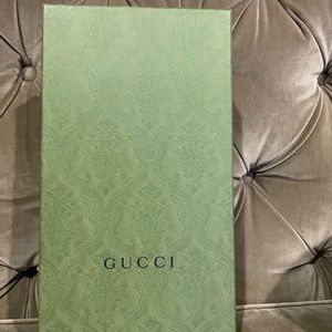 Gucci Shoe Box with 2 Shoe Bags & Tissue